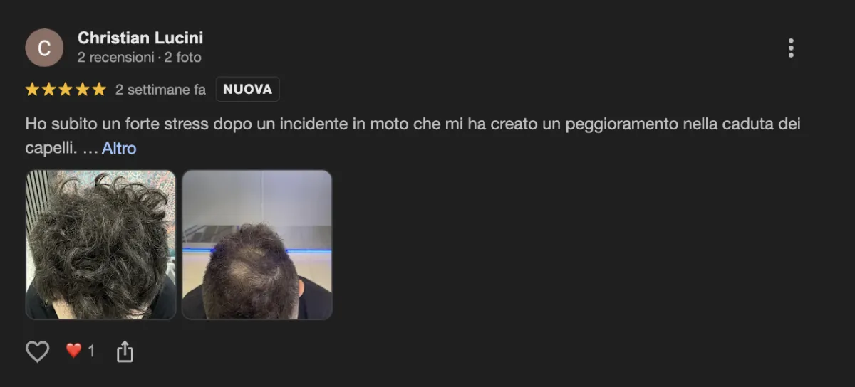 Hairclinic recensioni positive negative