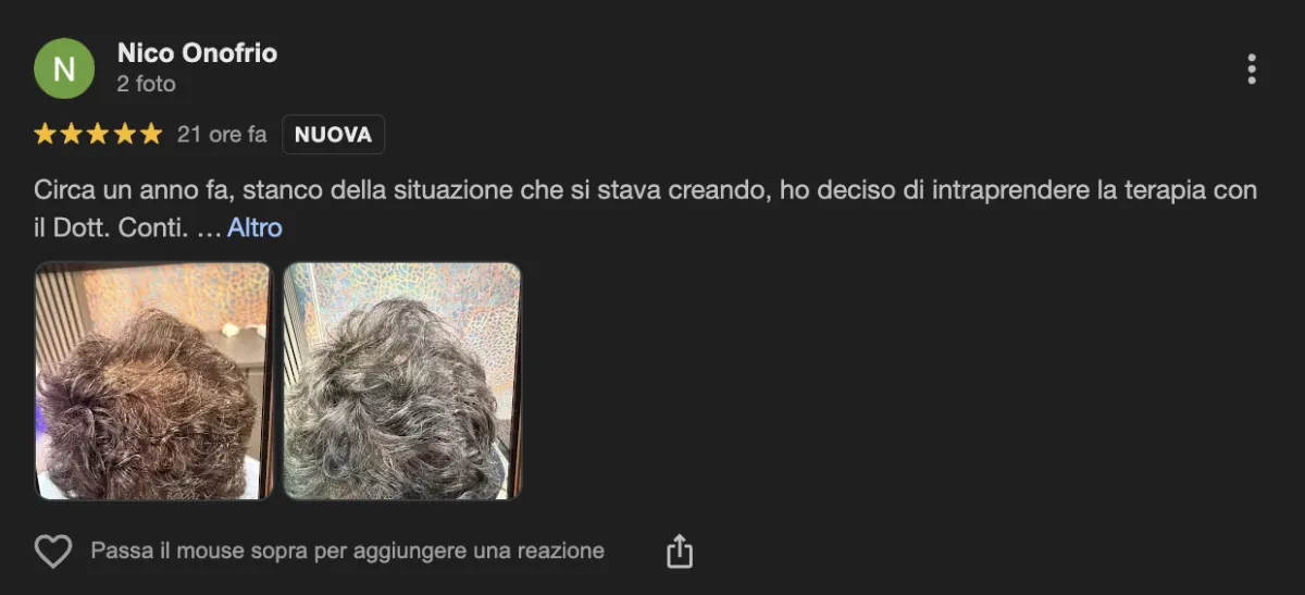 Hairclinic recensioni positive negative