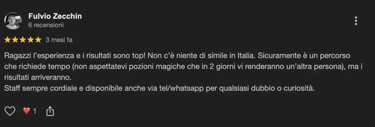 Hairclinic recensioni positive negative