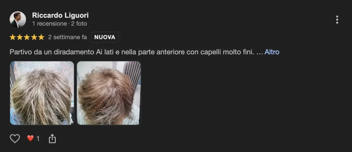 Hairclinic recensioni positive negative