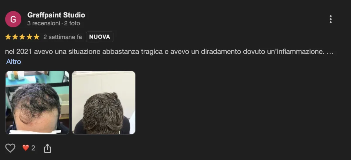 Hairclinic recensioni positive negative