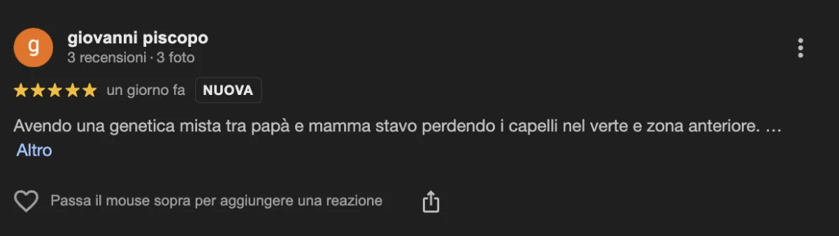 Hairclinic recensioni positive negative