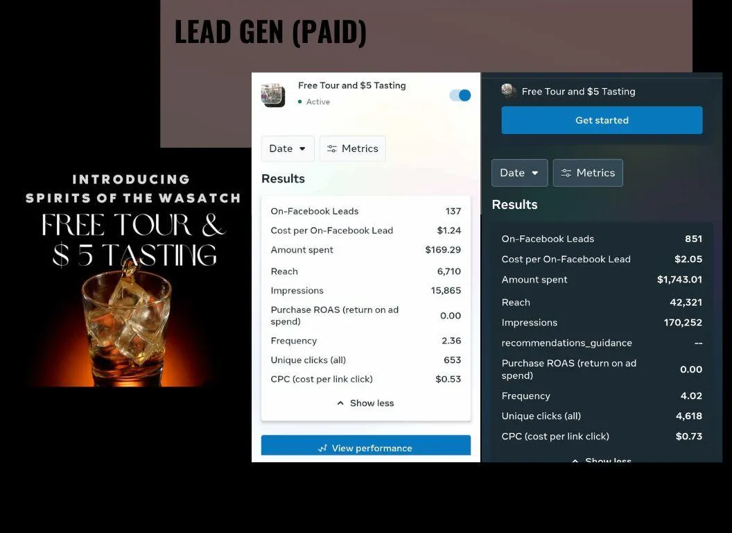 Digital marketing strategy concept with handshake and data-driven analytics for business growth