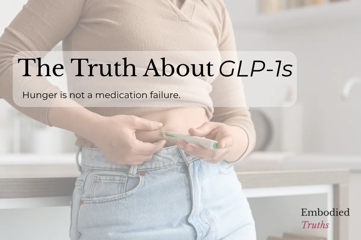 We Can't Have Our Cake and Eat It Too: The Truth About GLP-1s