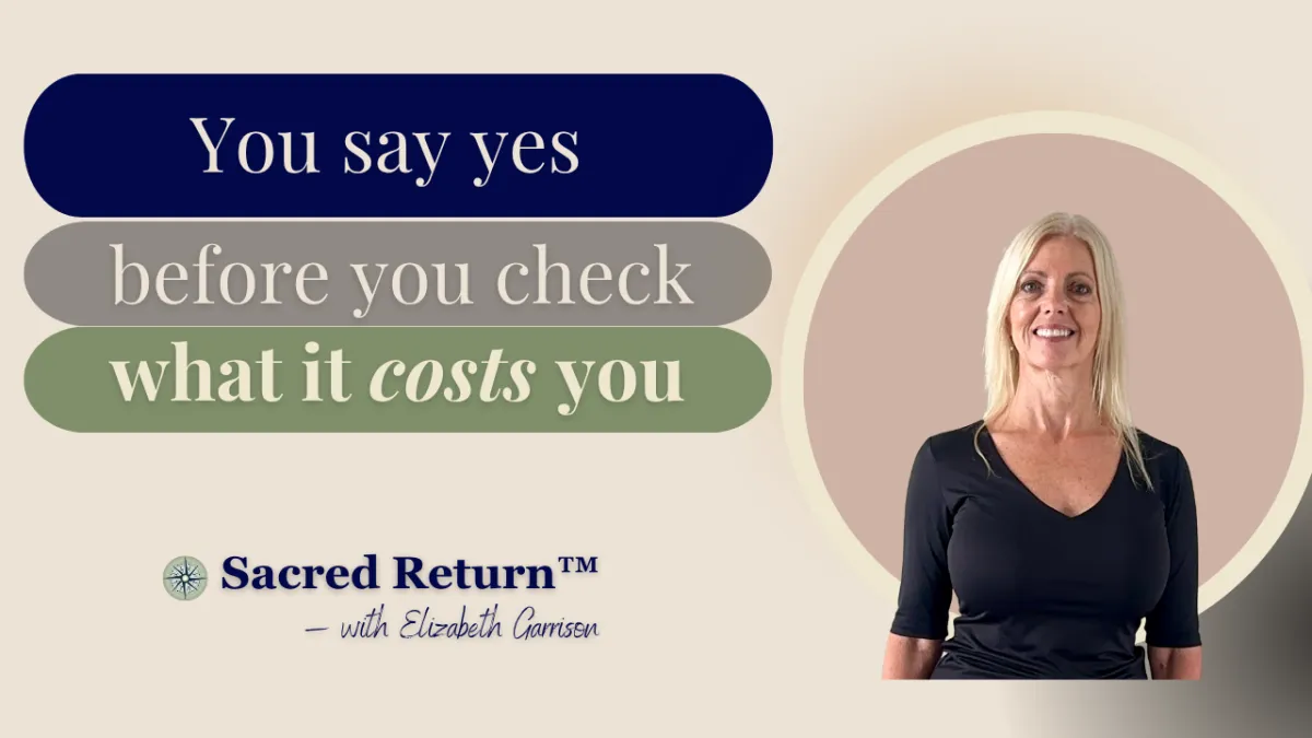 Elizabeth - Say Yes before you check what it costs you