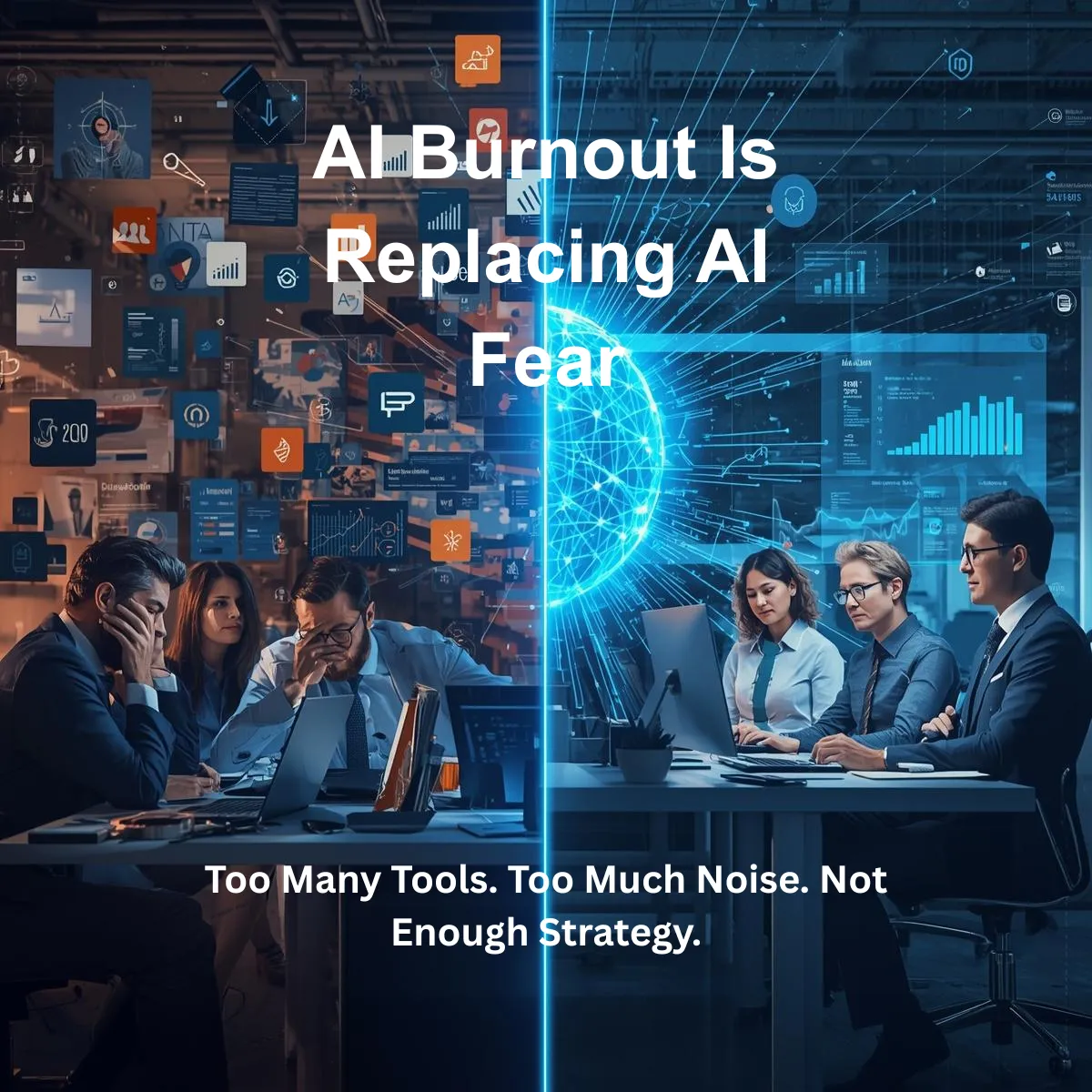 🧠 AI Burnout Is Replacing AI Fear: The New Challenge Nobody Expected