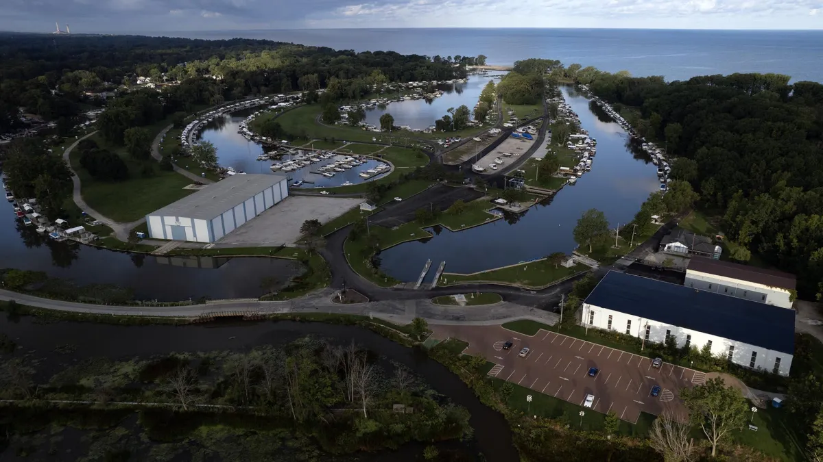 Mentor Harbor Yachting Club - Roof replacement in Mentor OH
