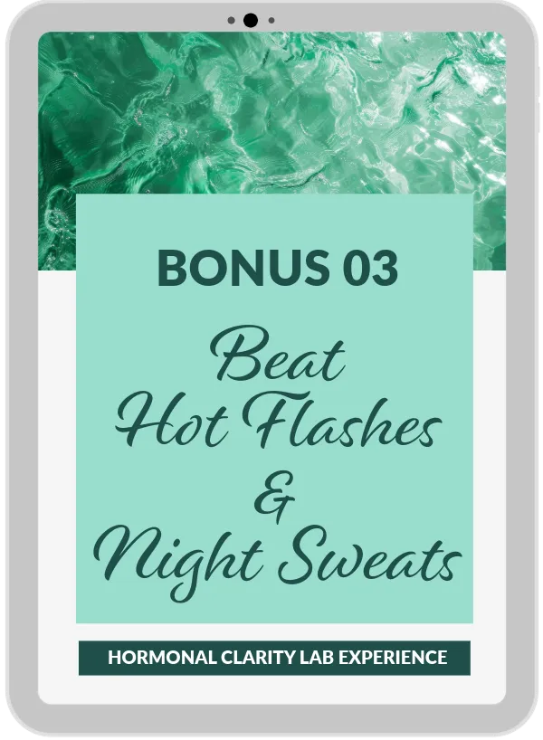 No More Hot Flashes or Night Sweats