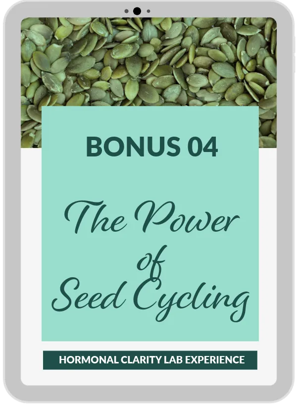 Seed Cycling for natural ccle rhythm