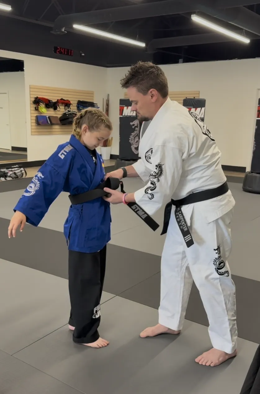 Martial Arts Students in Class at Henderson Dojo