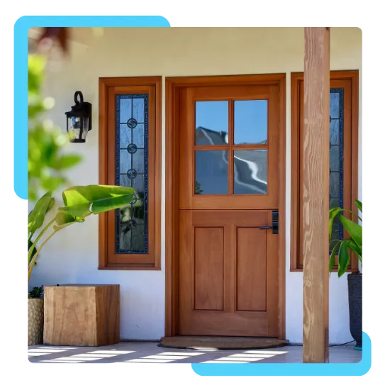 Door installation in Pasadena CA for a clean home entry 