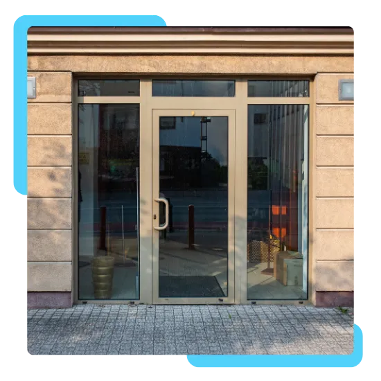 Storefront door installation in Pasadena for local businesses 