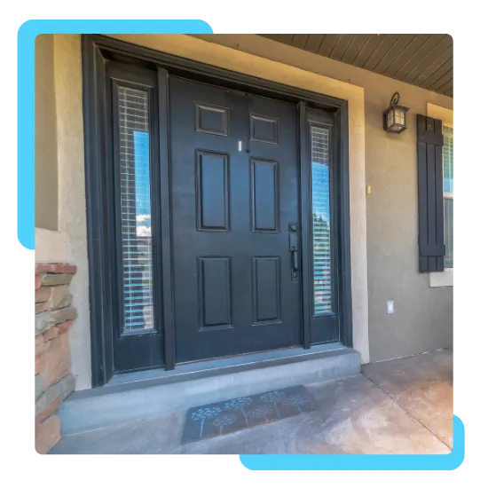 Screen door installation in Palmdale for better airflow