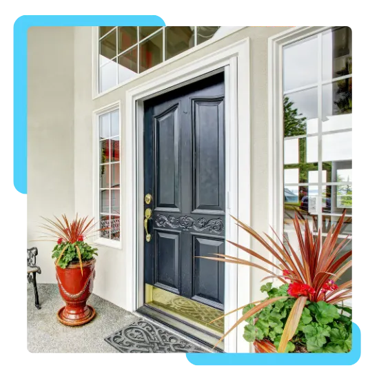 Door installation in Palmdale CA for a clean home entry
