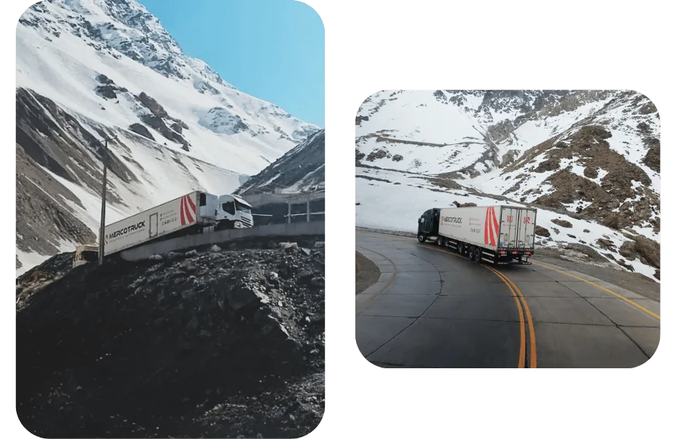 Transporte terrestre internacional entre Argentina, Chile y Brasil operado por Mercotruck