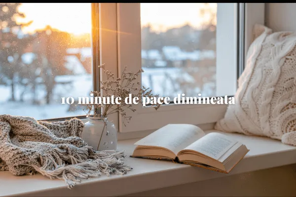 10 minute de pace dimineata