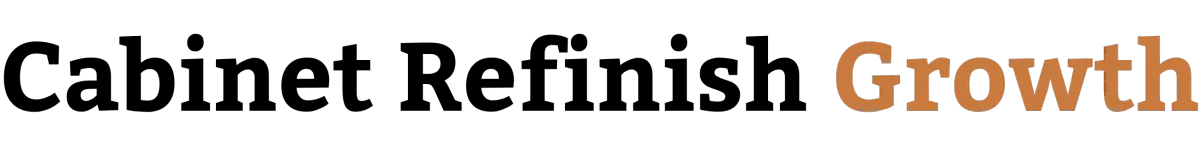Cabinet Refinish Growth Logo