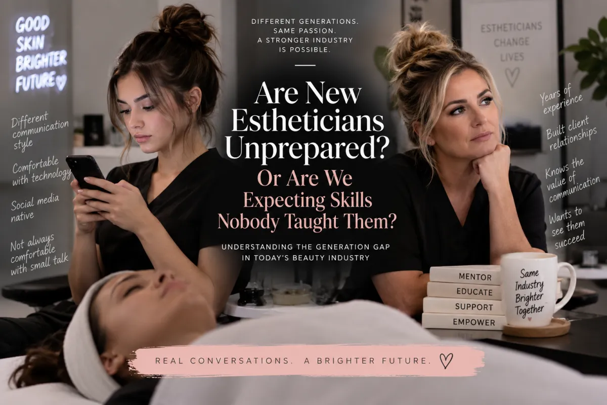 Is it an esthetician generation gap, skills, or worth ethic?