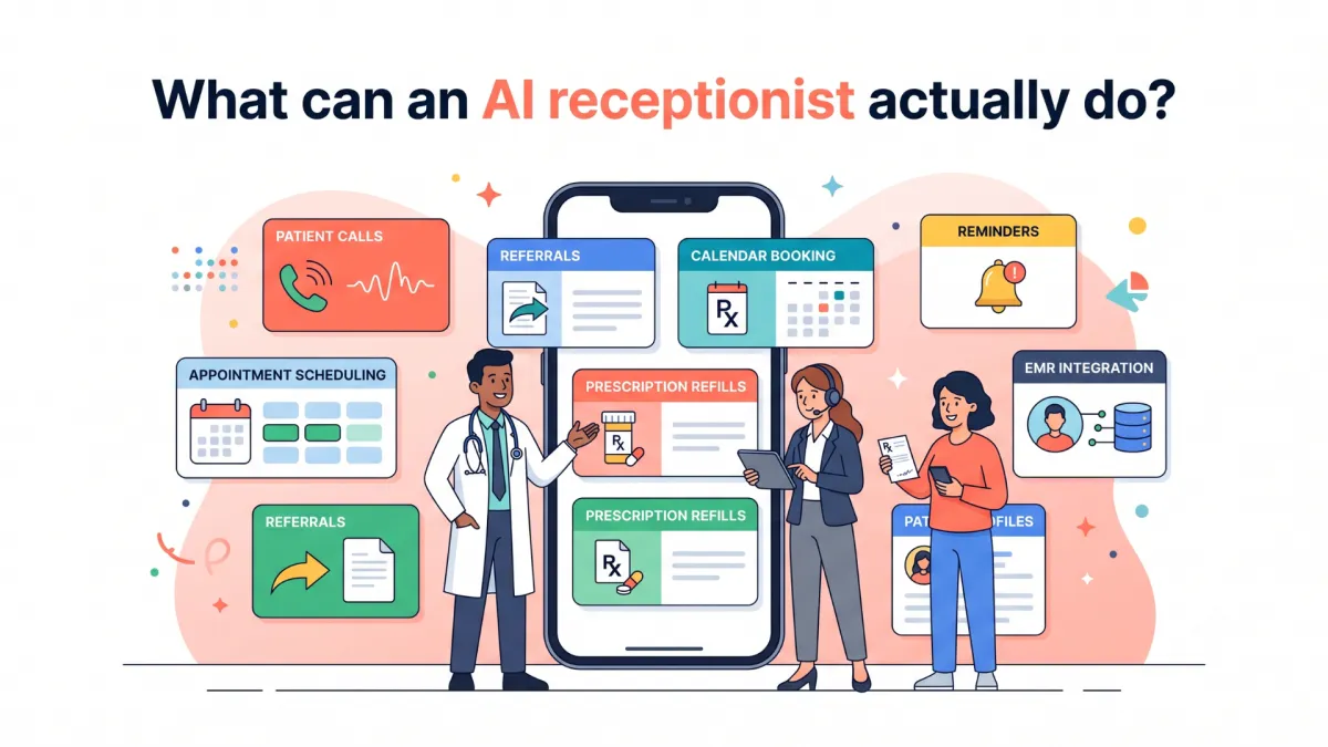 The Complete Guide to AI Receptionists for Medical Practices