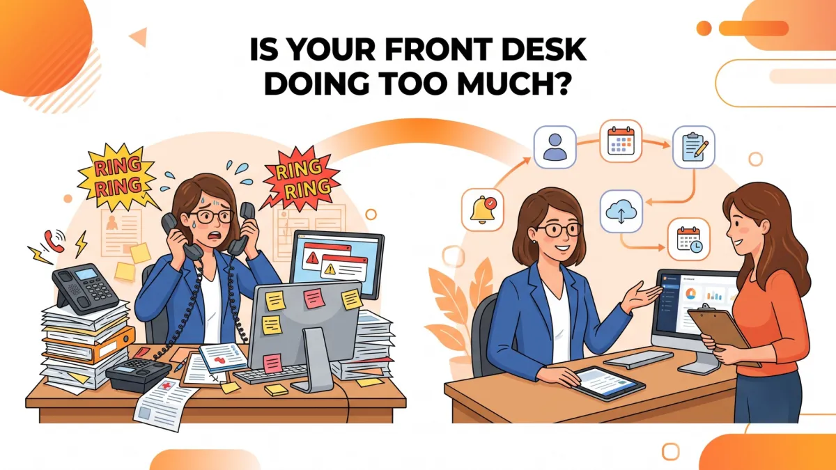 How AI Receptionists Reduce Front Desk Burnout & Help Staff