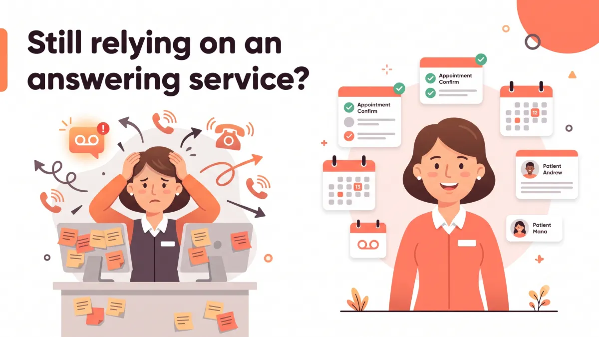 AI Receptionist vs. Answering Service: Best Choice for Medical Practices?