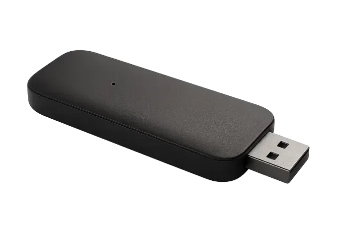 FlixTV Android TV Stick con Android 14, conexión HDMI y puerto LAN