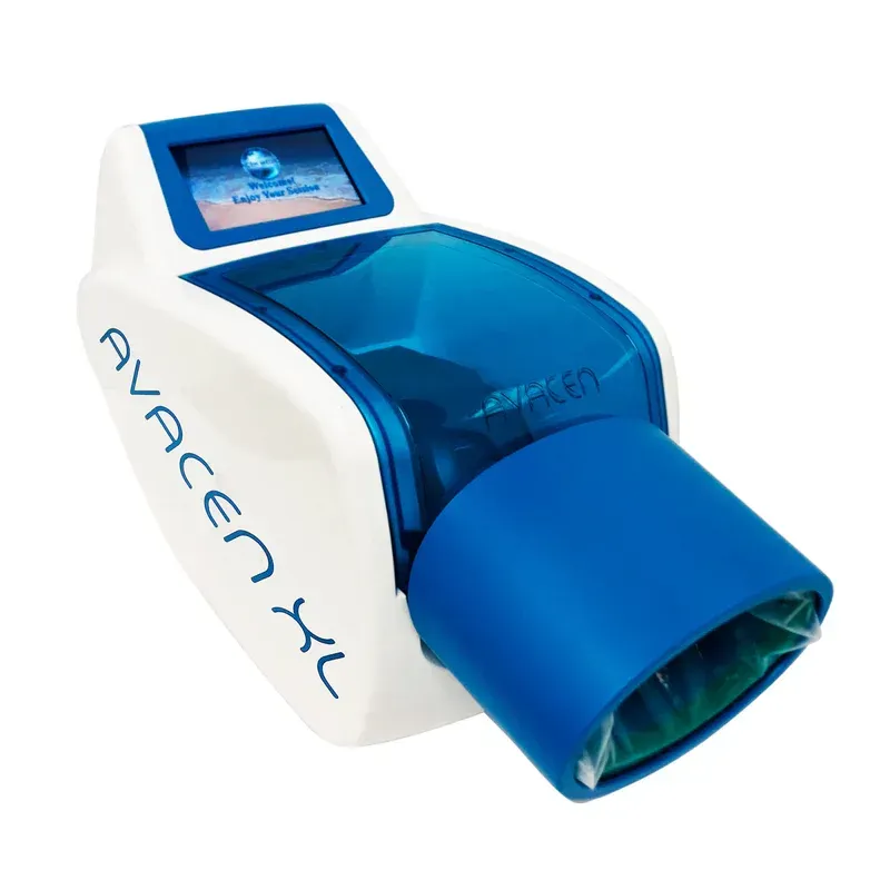 Avacen heat therapy device for circulation improvement and pain relief at OsteoStrong Upper West Side NYC