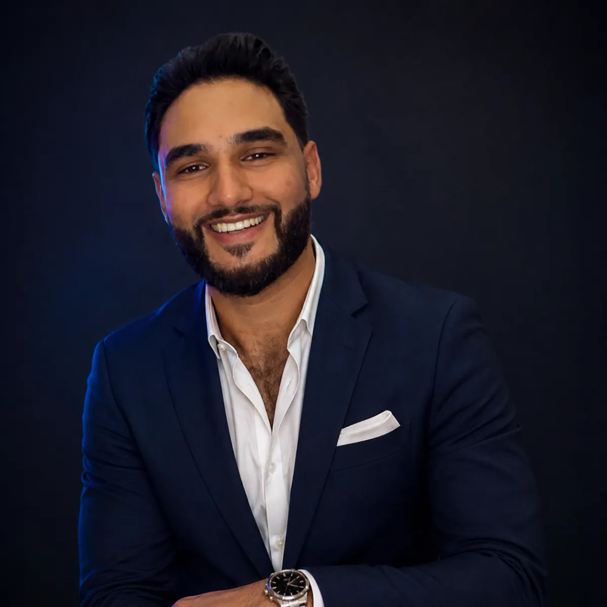 Cinematic portrait of Bevnote Gerges