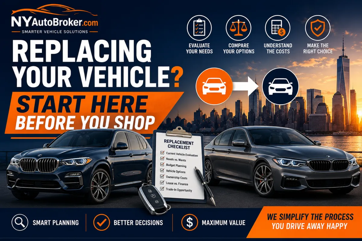 Replacing Your Vehicle? Start Here Before You Shop