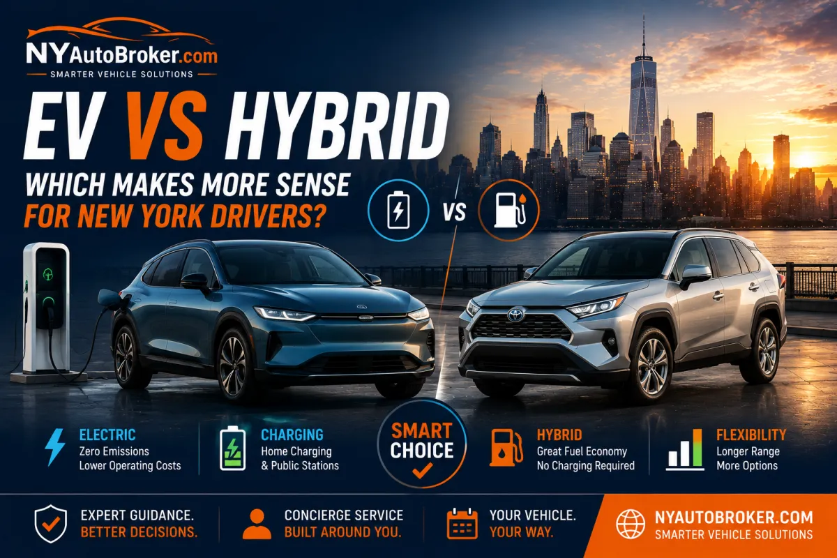 EV vs Hybrid: Which Makes More Sense for New York Drivers?