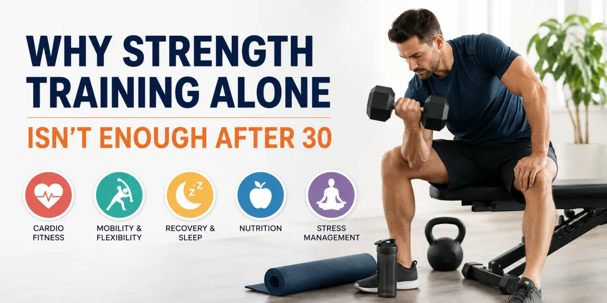 Why Strength Training Alone Isn’t Enough After 30
