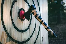 Happy Customers Axe Throwing