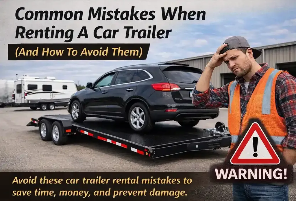 14K Car Trailer Rental Services For Non-Running Vehicles In Georgia