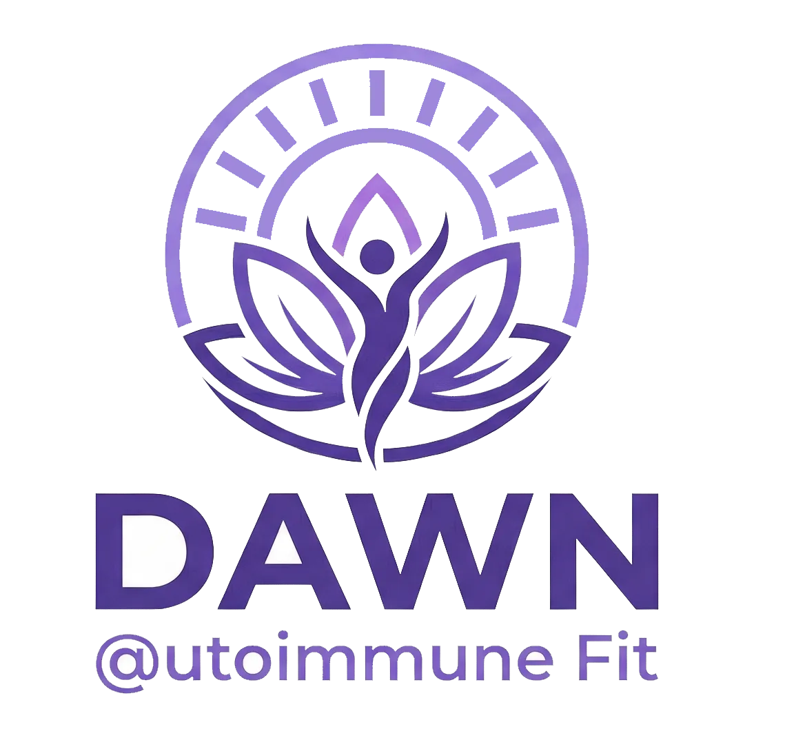 Dawn @utoimmune Fit Logo