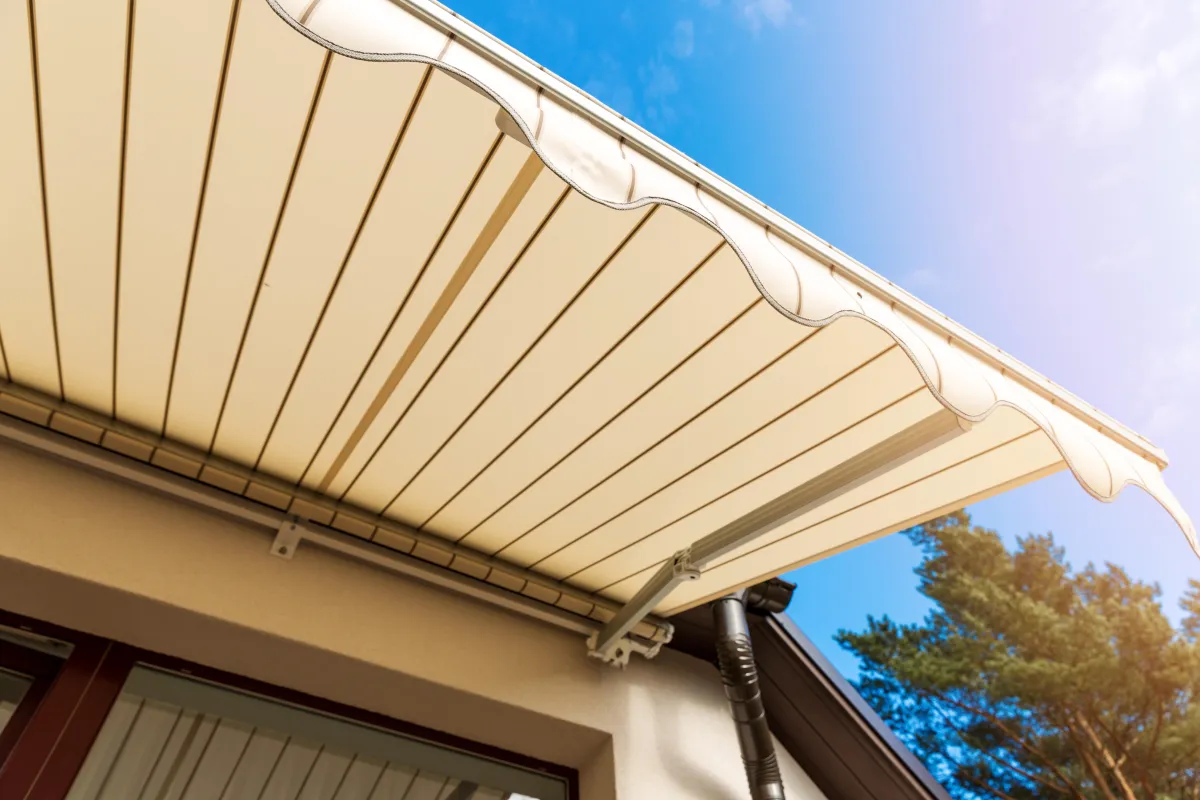 High-quality retractable awnings installed by Majestic Oasis in Sarasota and Bradenton