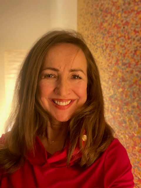 Person practicing yoga in studio