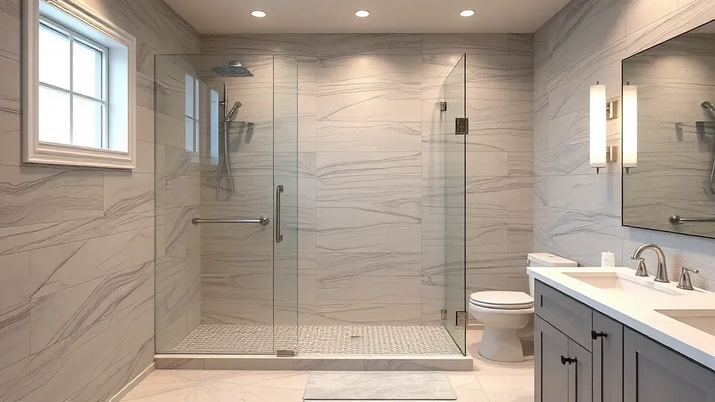 Shower Remodeling projects in Arlington, TX showcasing modern designs and upgrades.