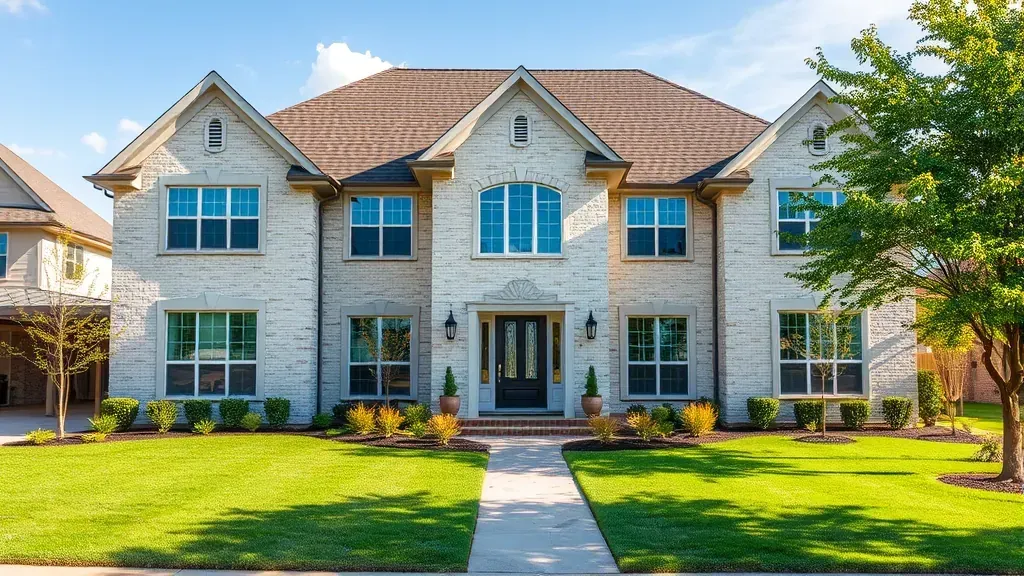 Exterior Home Improvement projects in Arlington TX showcasing modern design and vibrant landscaping ideas