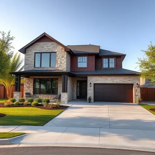 Completed General Contractor project in West Cedar Hill TX featuring modern single-family home with elegant design and landscaping.