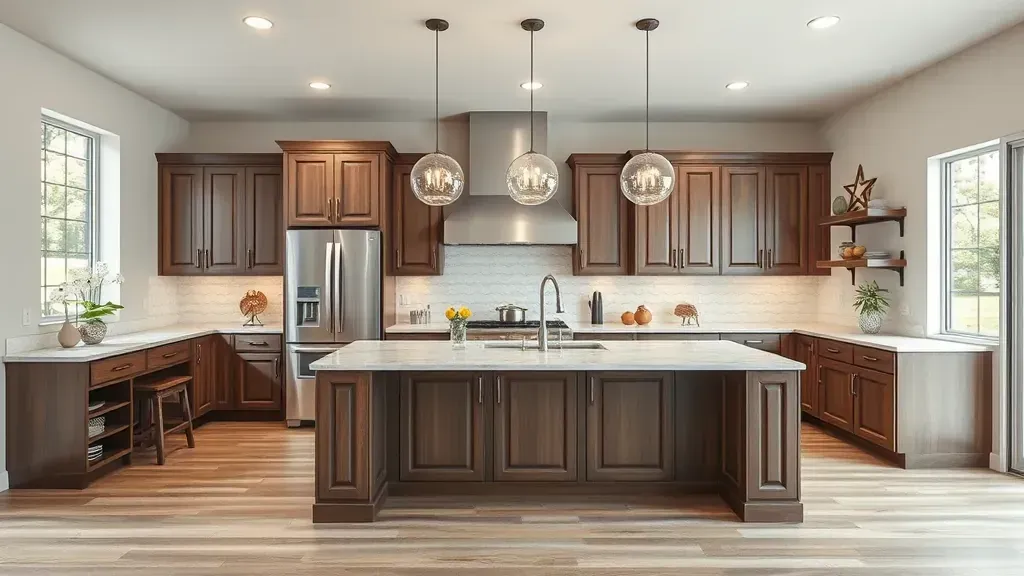 Kitchen island installation projects in Arlington, TX showcasing modern designs and sleek finishes.