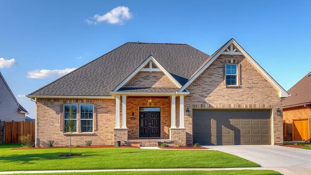 Referral document for a General Contractor in Arlington Texas, featuring construction elements with a clean background.