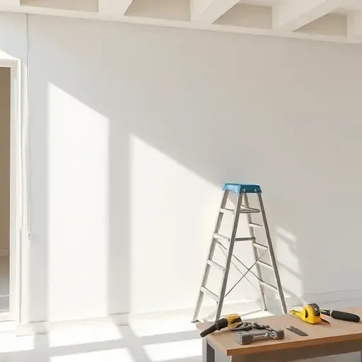 Beautifully finished drywall in Arlington Texas with clean seams and smooth texture in a modern interior setting