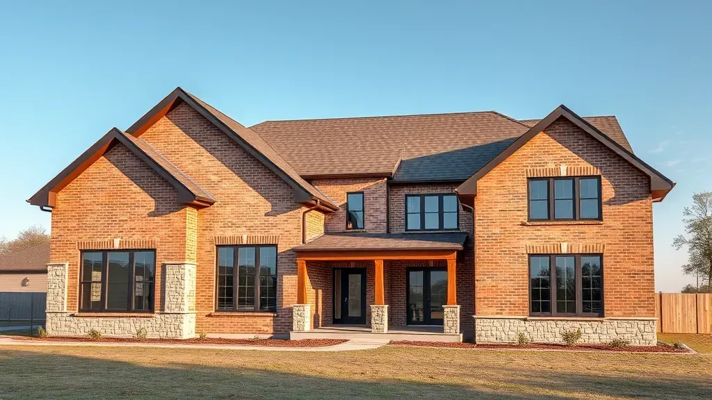 Completed construction project by a General Contractor in Arlington TX showcasing architectural details and design.