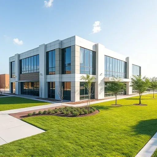 Completed construction project by a General Contractor in Arlington, TX showcasing modern architecture and design.