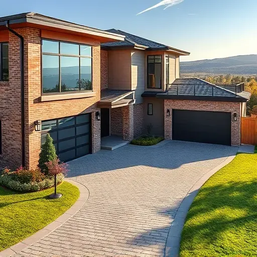 Contemporary single-family home in North Euless TX featuring modern design, quality materials, and vibrant landscaping.