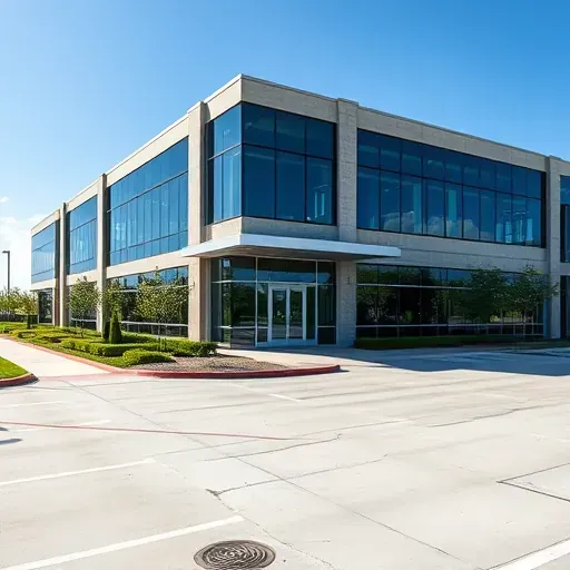 General Contractor building site in Arlington TX showcasing completed structure and construction materials.