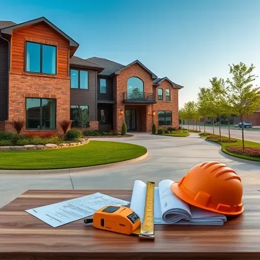 Completed General Contractor project in South Midlothian, TX, features modern home with brick and wood siding and vibrant landscaping.