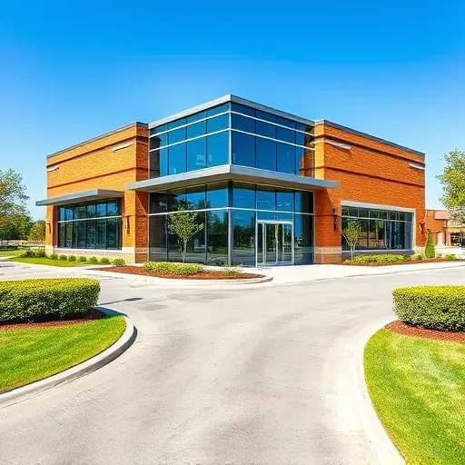 Completed construction project by a General Contractor in Arlington, TX with modern design elements and landscaping