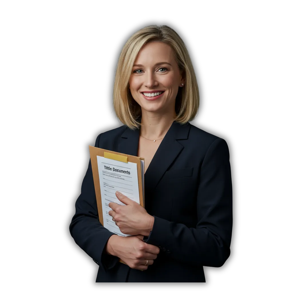 title agent holding title documents