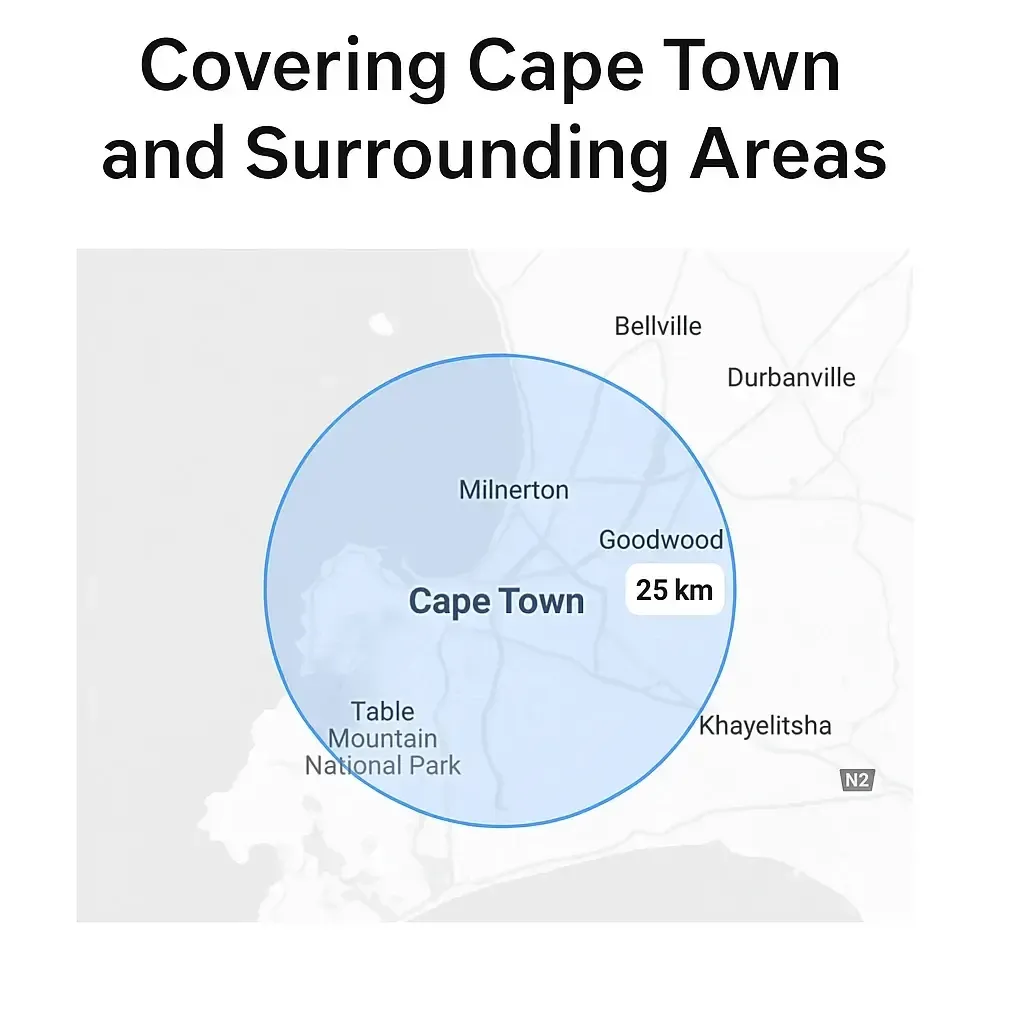 Service area map